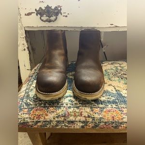 Carhartt Brown Chelsea style boots.  Size 8.